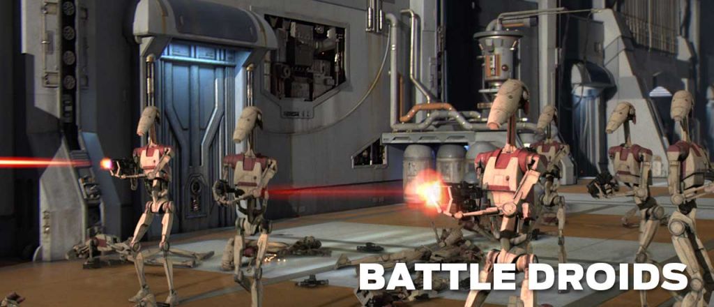 star wars droids battle droids