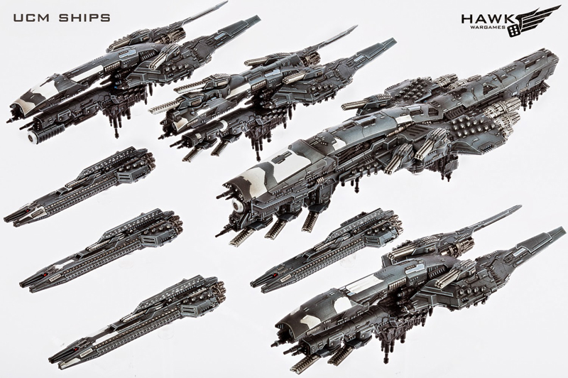 05 Dropfleet UCM Ships