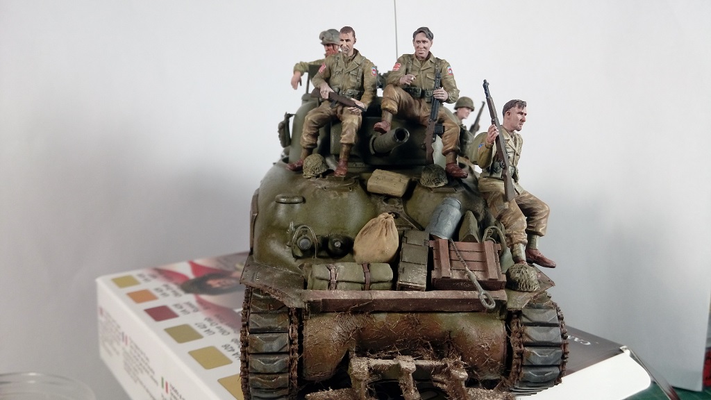 Photo de classe sur le sherman