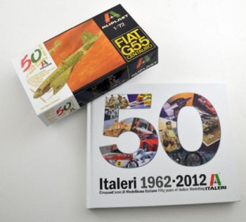 Kniha Italeri 1962-2012 + Fiat G55