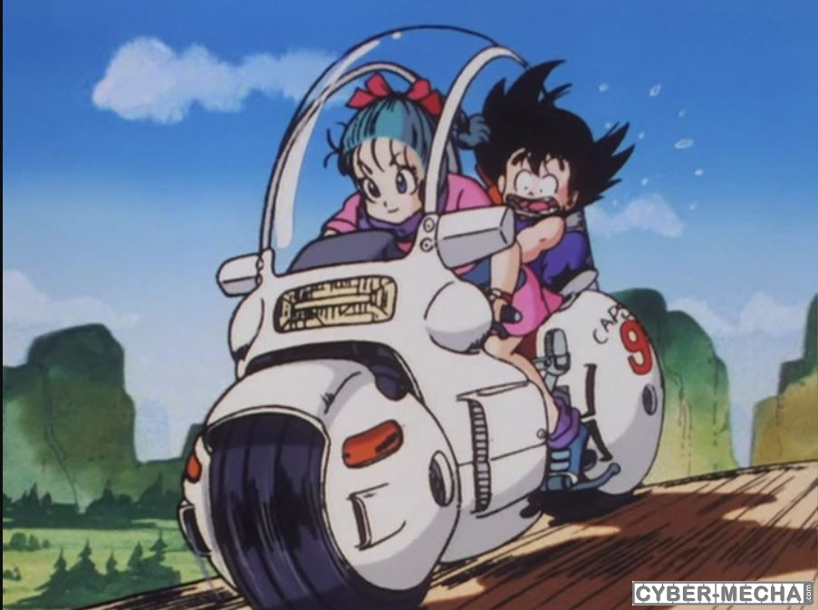 Dragon ball mecha collection 1 Bulma's capsule No.9 motorcycle 1674635324