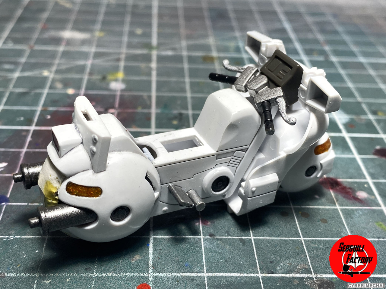 Dragon ball mecha collection 1 Bulma's capsule No.9 motorcycle 1674918292