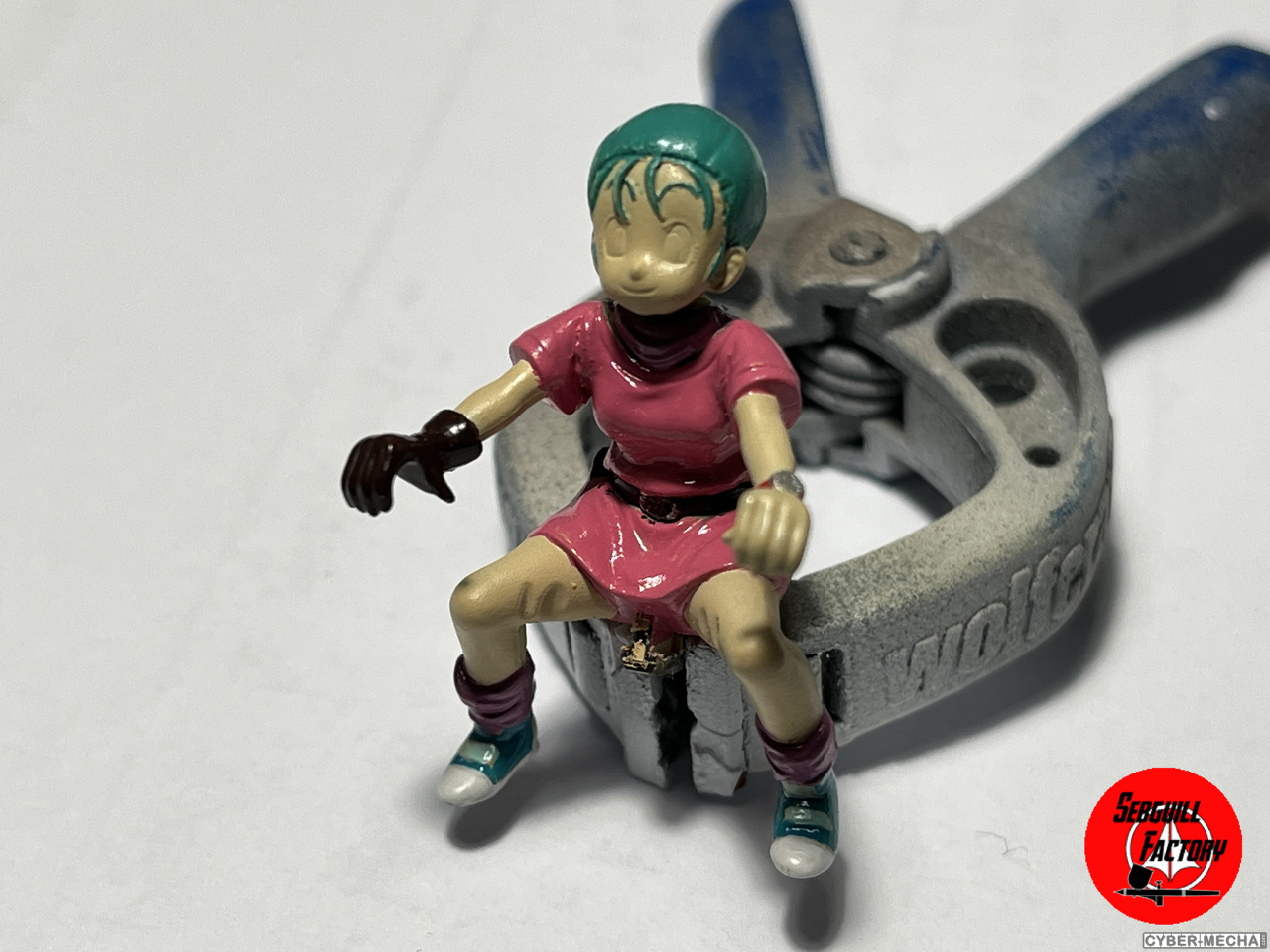 Dragon ball mecha collection 1 Bulma's capsule No.9 motorcycle 1675956260