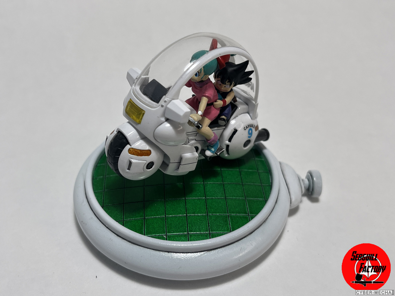 Dragon ball mecha collection 1 Bulma's capsule No.9 motorcycle 1676016717