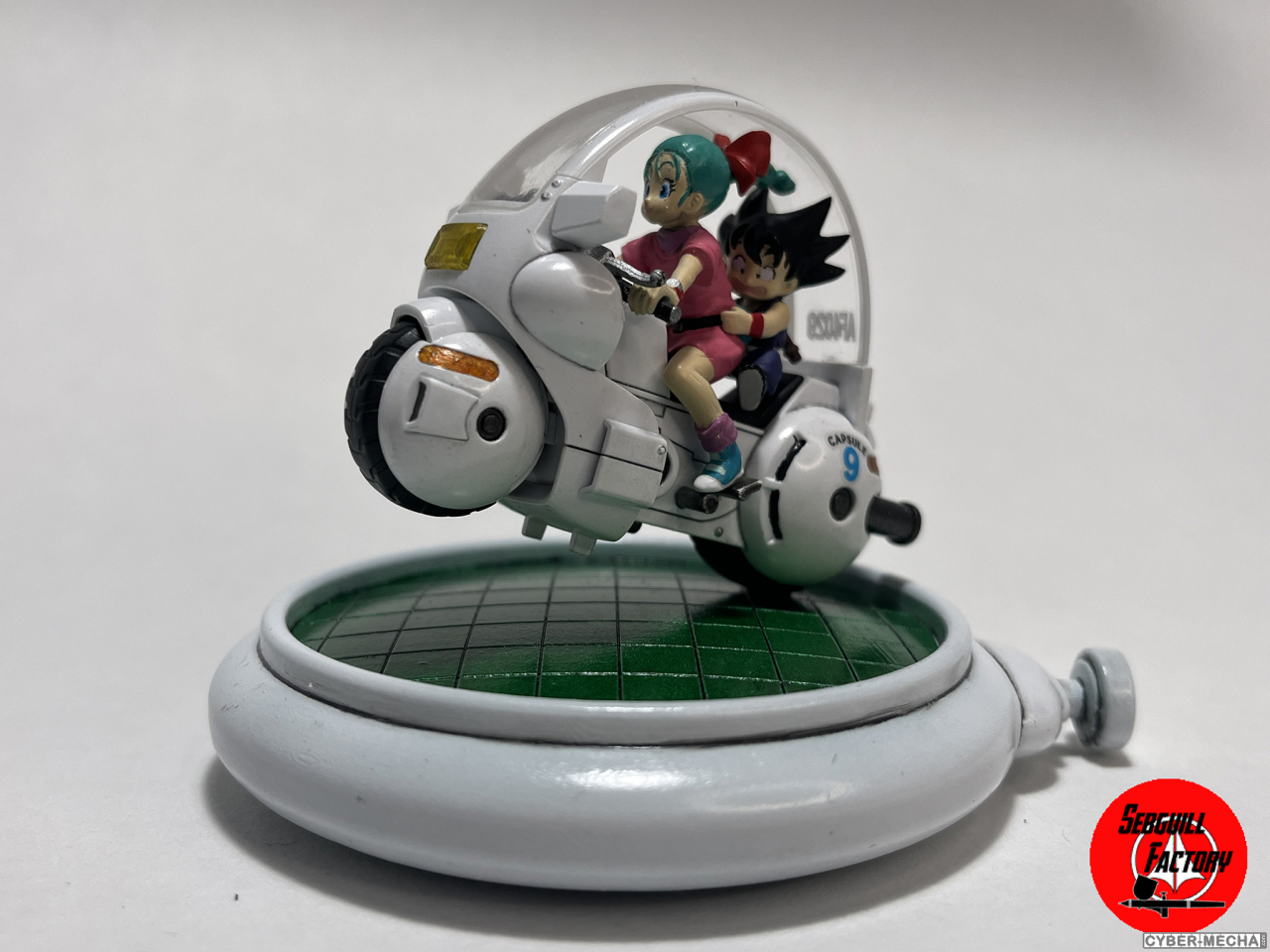 Dragon ball mecha collection 1 Bulma's capsule No.9 motorcycle 1676016719