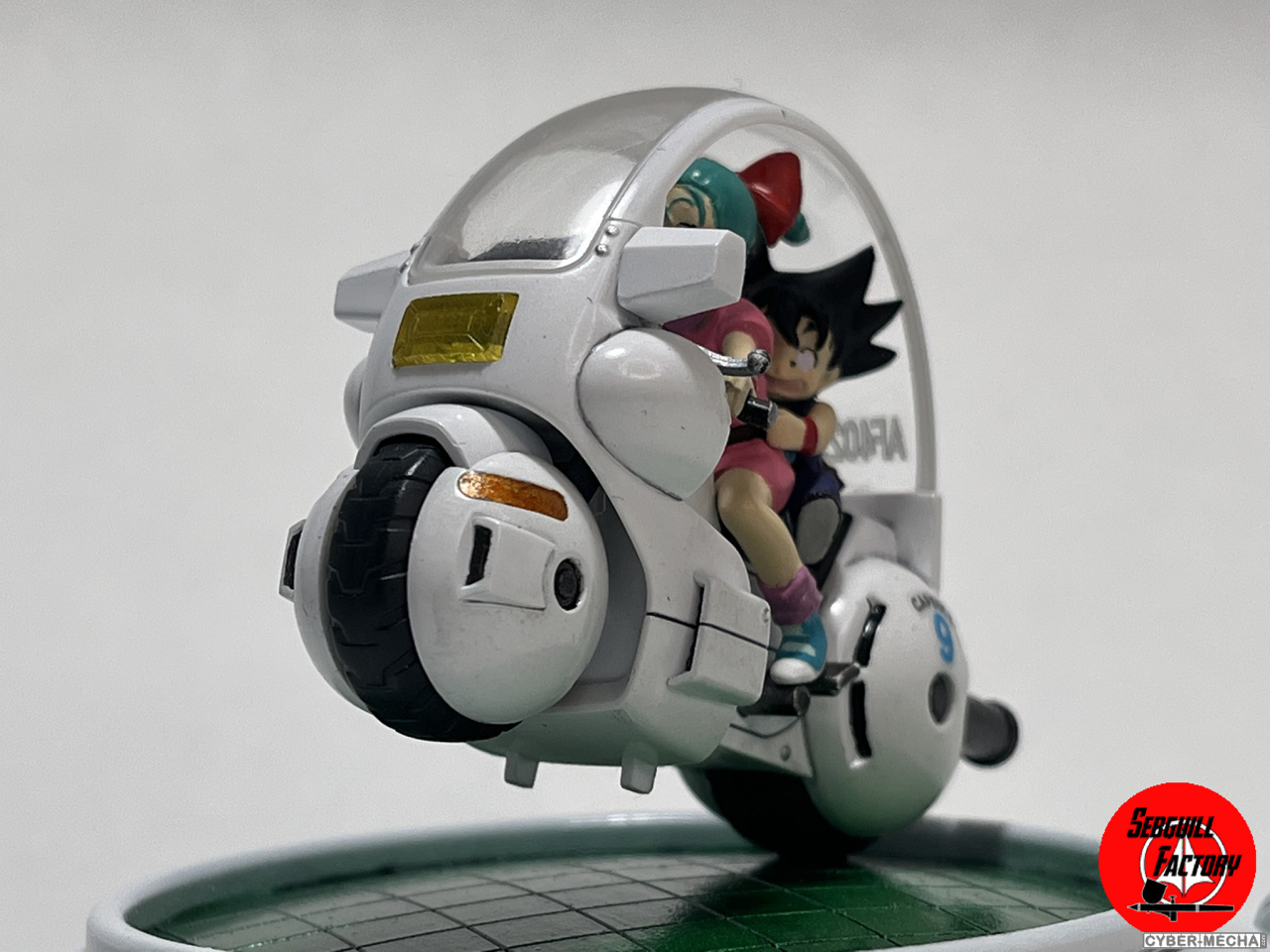 Dragon ball mecha collection 1 Bulma's capsule No.9 motorcycle 1676016747