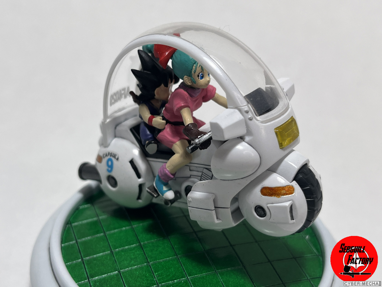 Dragon ball mecha collection 1 Bulma's capsule No.9 motorcycle 1676016772