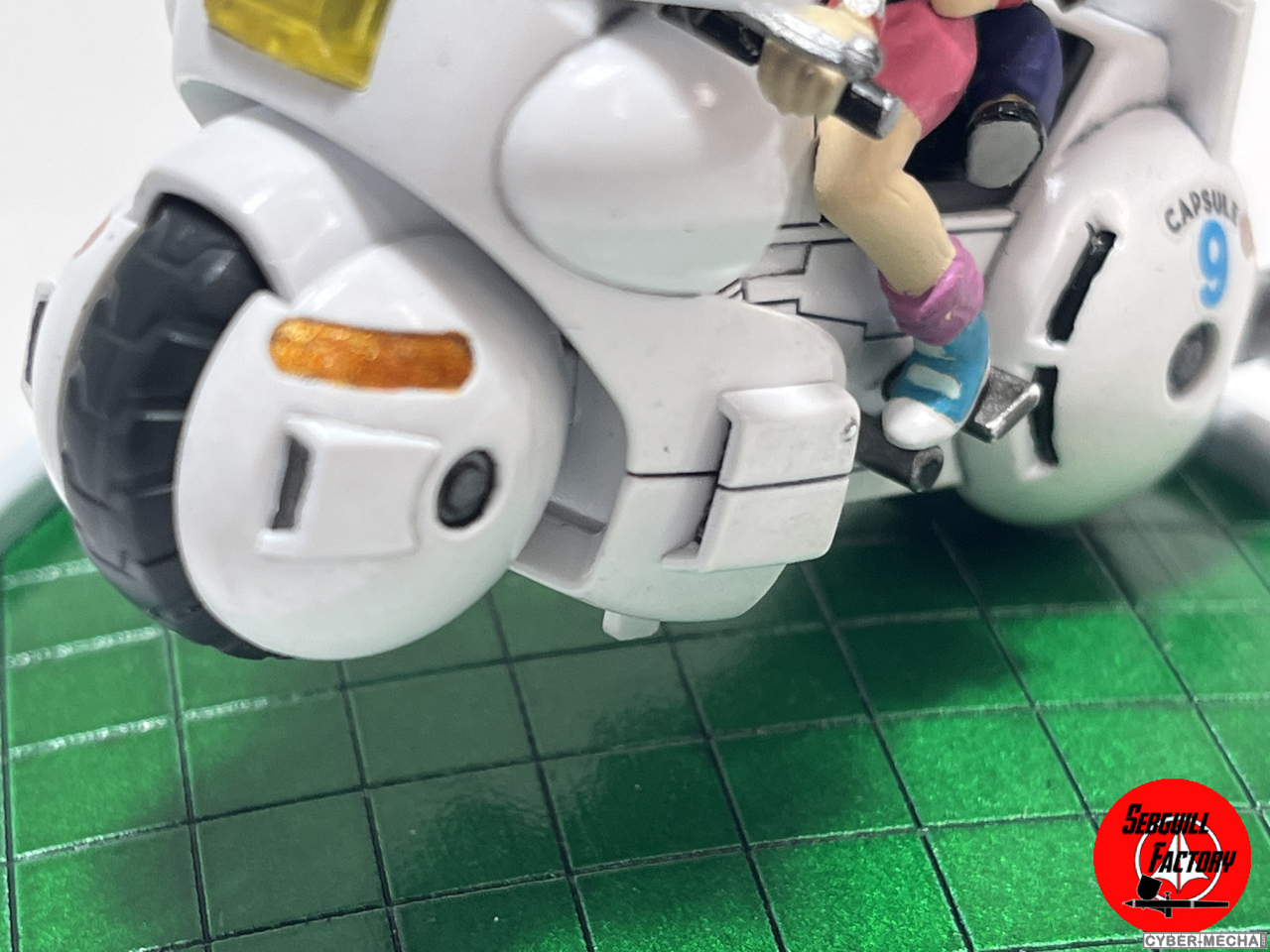 Dragon ball mecha collection 1 Bulma's capsule No.9 motorcycle 1676016983