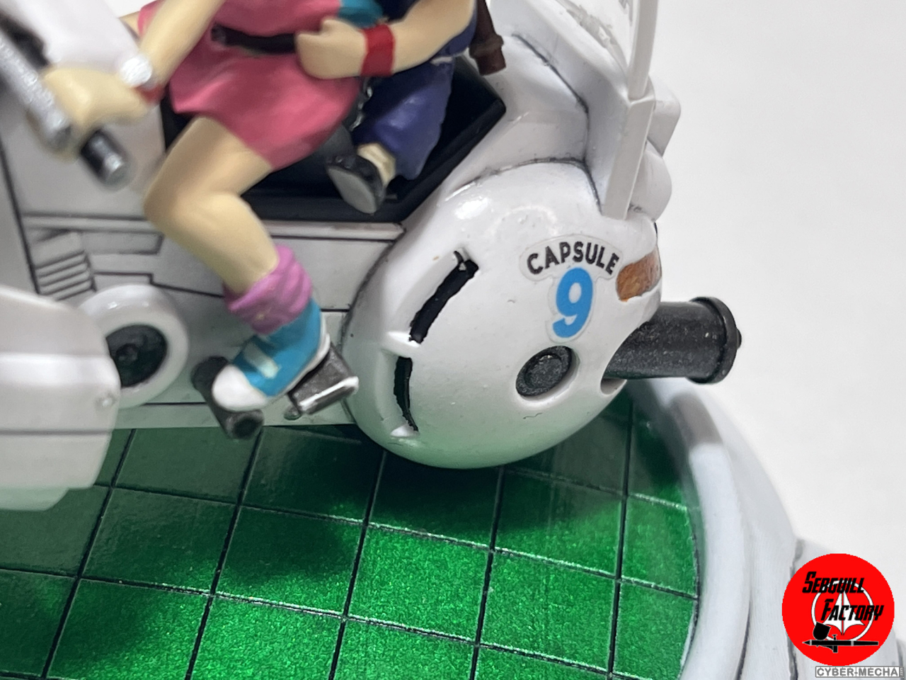 Dragon ball mecha collection 1 Bulma's capsule No.9 motorcycle 1676016984