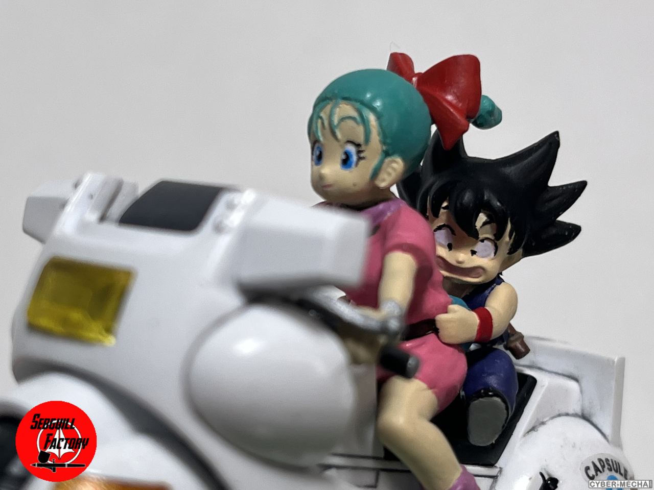 Dragon ball mecha collection 1 Bulma's capsule No.9 motorcycle 1676017009