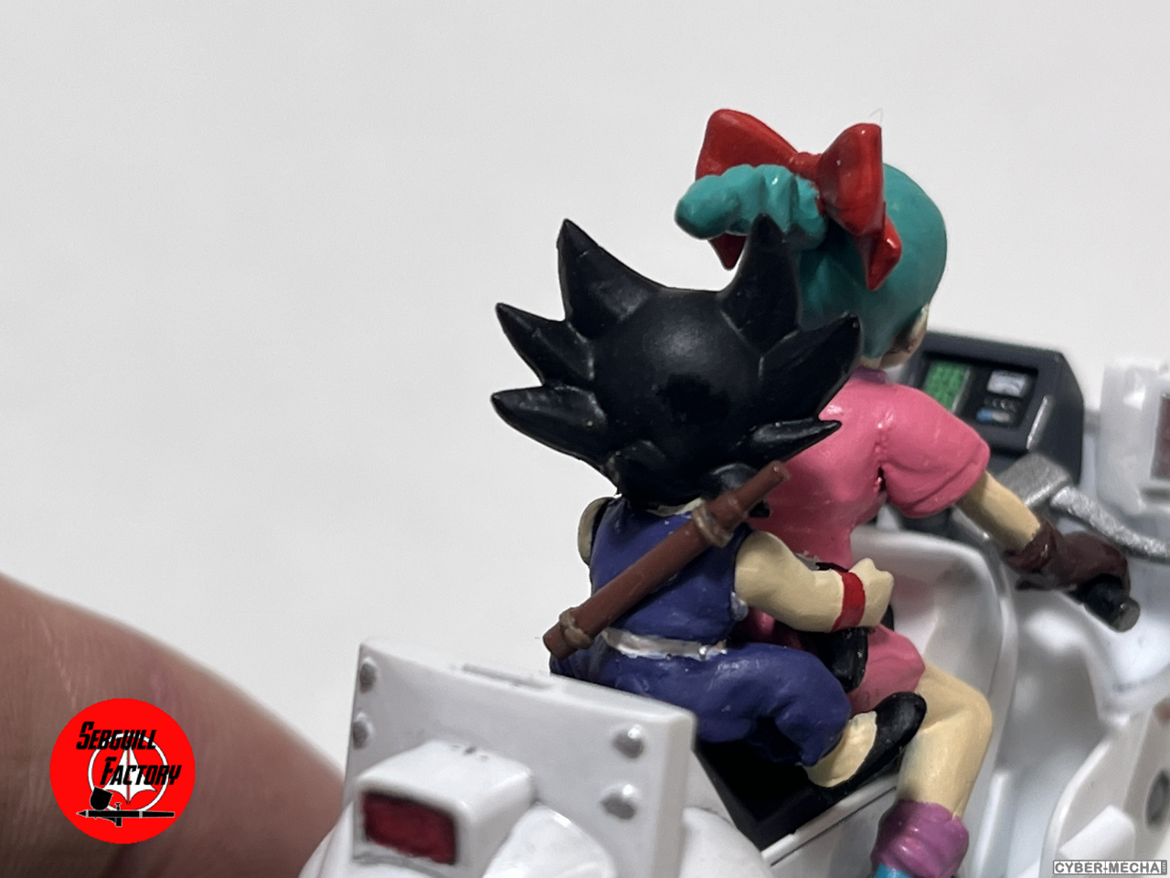 Dragon ball mecha collection 1 Bulma's capsule No.9 motorcycle 1676017025