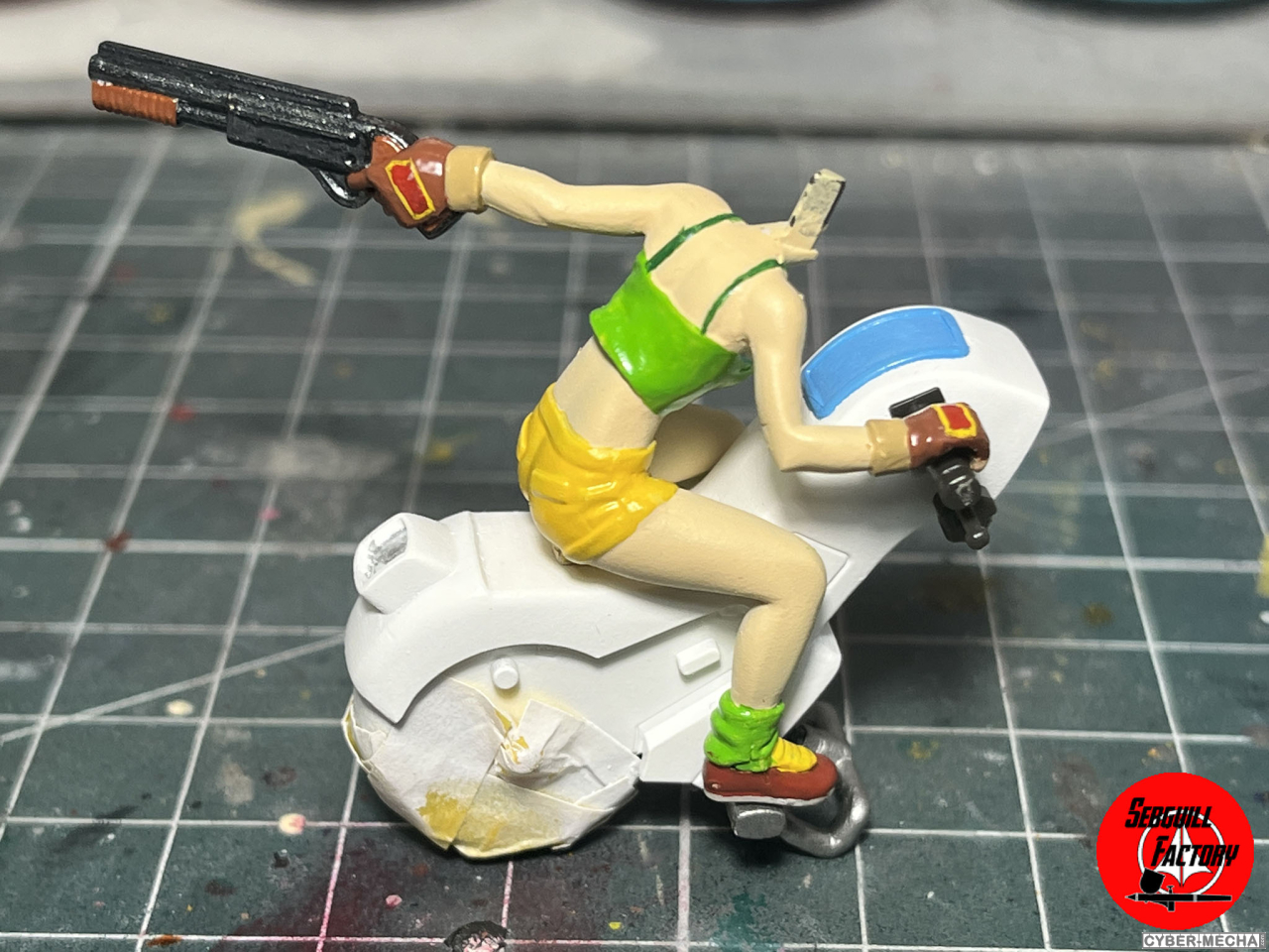 Dragon ball mecha collection 3 Lunch’s one wheel motorcycle 1677937626