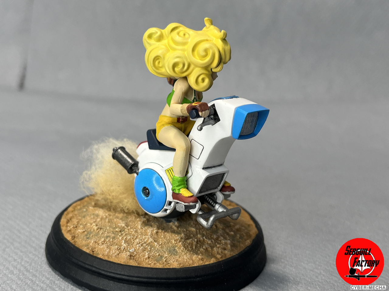 Dragon ball mecha collection 3 Lunch’s one wheel motorcycle 1678634510