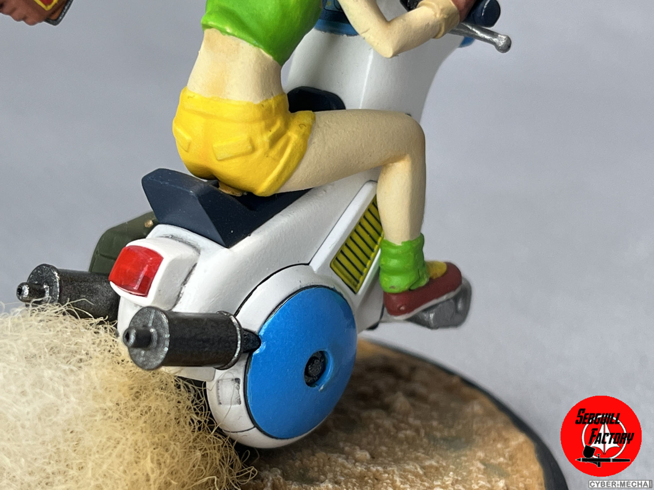 Dragon ball mecha collection 3 Lunch’s one wheel motorcycle 1678634513