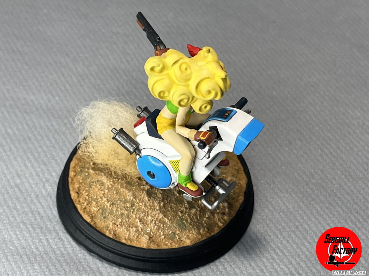 Dragon ball mecha collection 3 Lunch’s one wheel motorcycle 1678634542