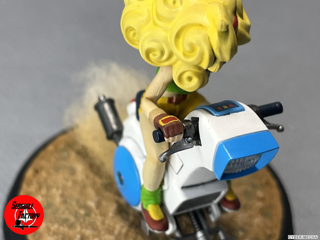 Dragon ball mecha collection 3 Lunch’s one wheel motorcycle 1678634582